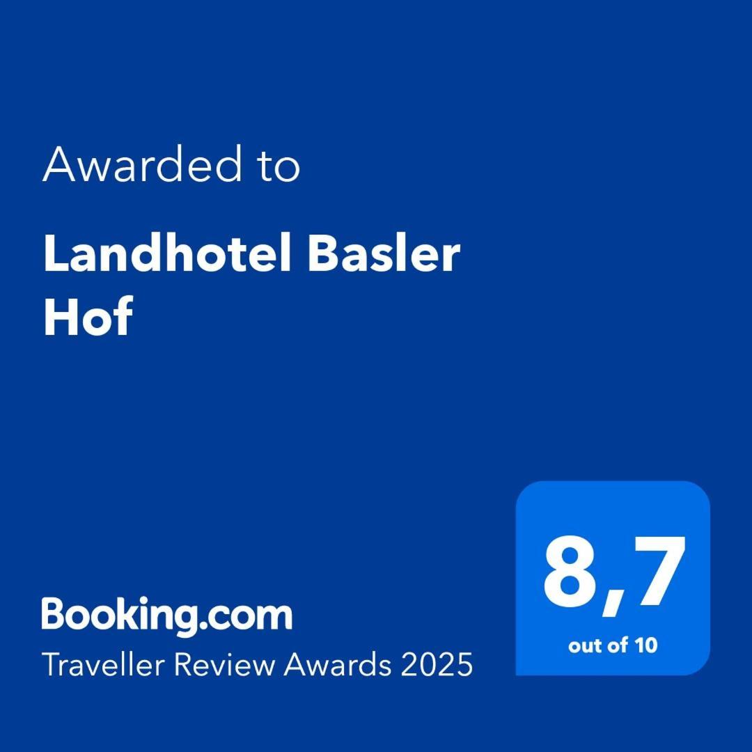 Oeko-Landhotel Basler Hof 劳特尔巴赫 外观 照片